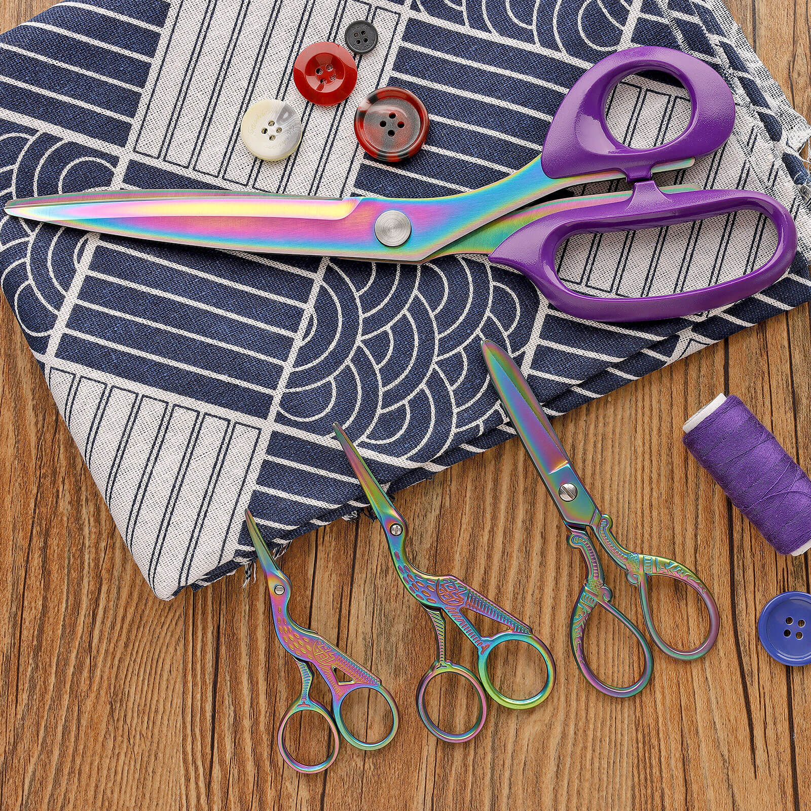 Asdirne Fabric Scissors & Embroidery Scissors Set
