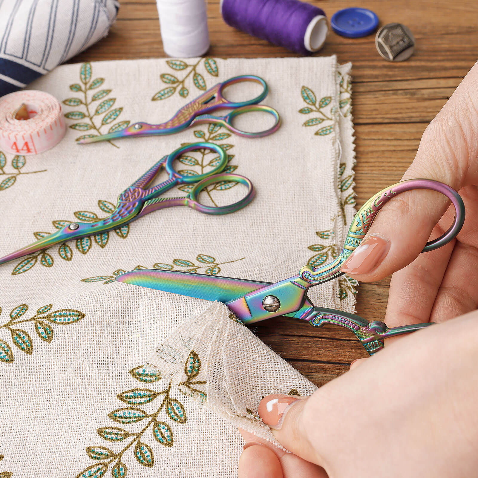 Asdirne Fabric Scissors & Embroidery Scissors Set