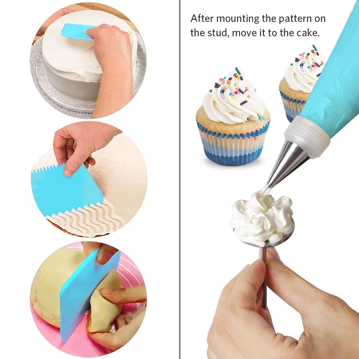Components of Cake Decorating Piping